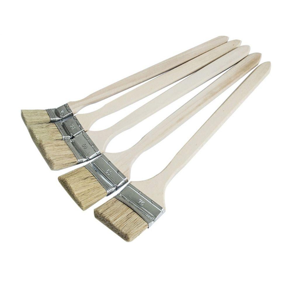 Mixed Pig Mane Hair Elbow Paint Brush Long Handle Elbow Universal Bristle Brush  Painting