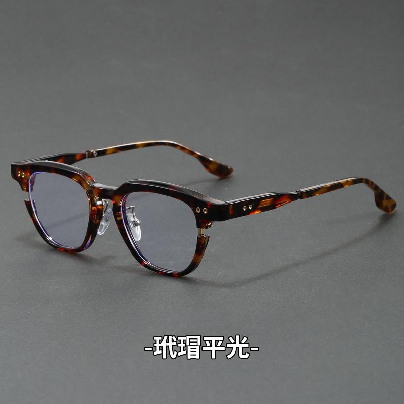 Retro TR90 Fashion Round Sunglasses Luxury Design Glasses Frame Men Fashion Shades Polygon Women High Quality Travel Eyewear