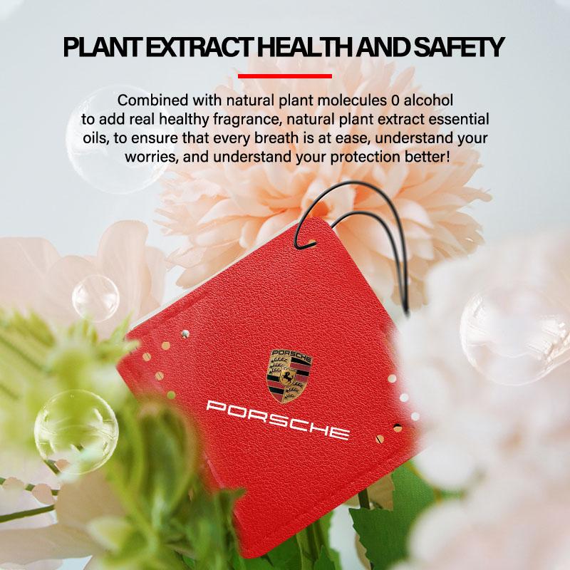 1Pcs Car Interior Pendant Aromatherapy Room Deodorant Sachet Car Styling For Porsche 911 918Spyder 928 944 968 Boxster Cayenne Macan Panamera