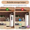 4 Pcs Plastic Bag Holder Hanging Storage Bags Recycling Mesh Bags Foldable Garbage Dispenser Organizer Breathable Washable Storage Trash Bag for