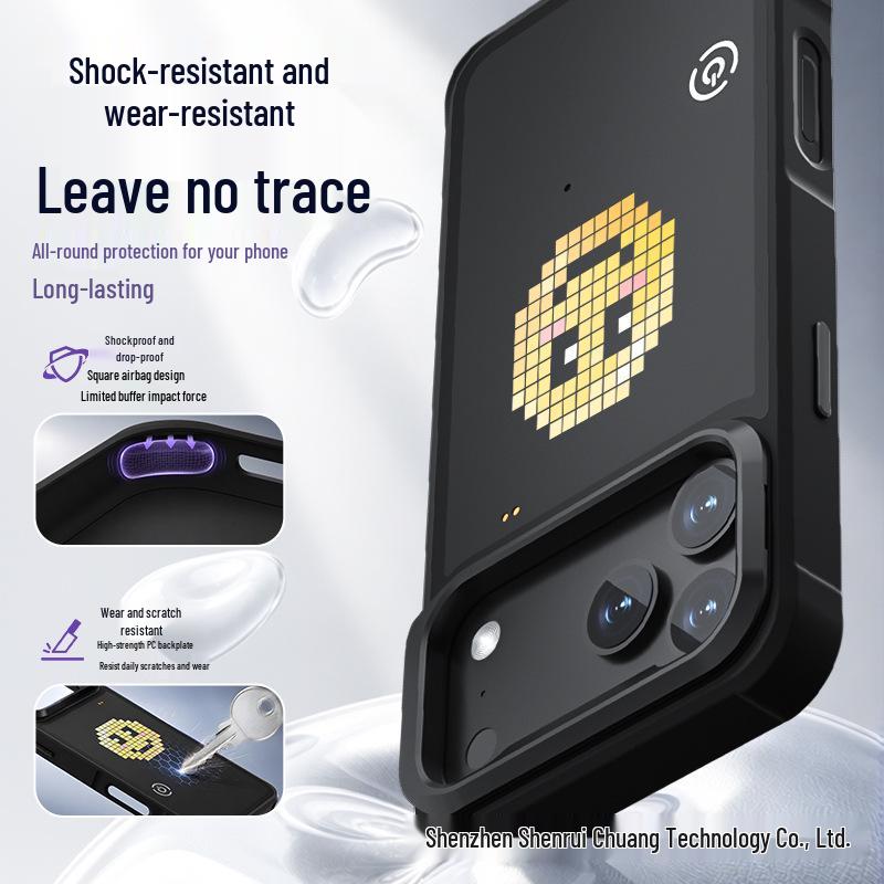 Apple-Compatible DIY LED Pixel Custom Animation Phone Case