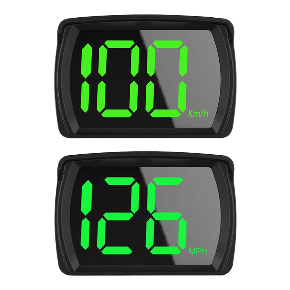 Car Head-Up Display Car GPS Digital Speedometer HUD Big Font Speed Head Up Display KMH Speed Meter Smart Auto Accessories