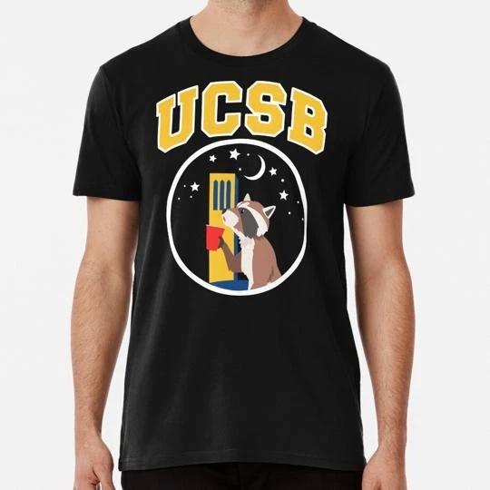 

Ucsb Raccoon Size S to 5XL Made in the USA T-Shirt XL