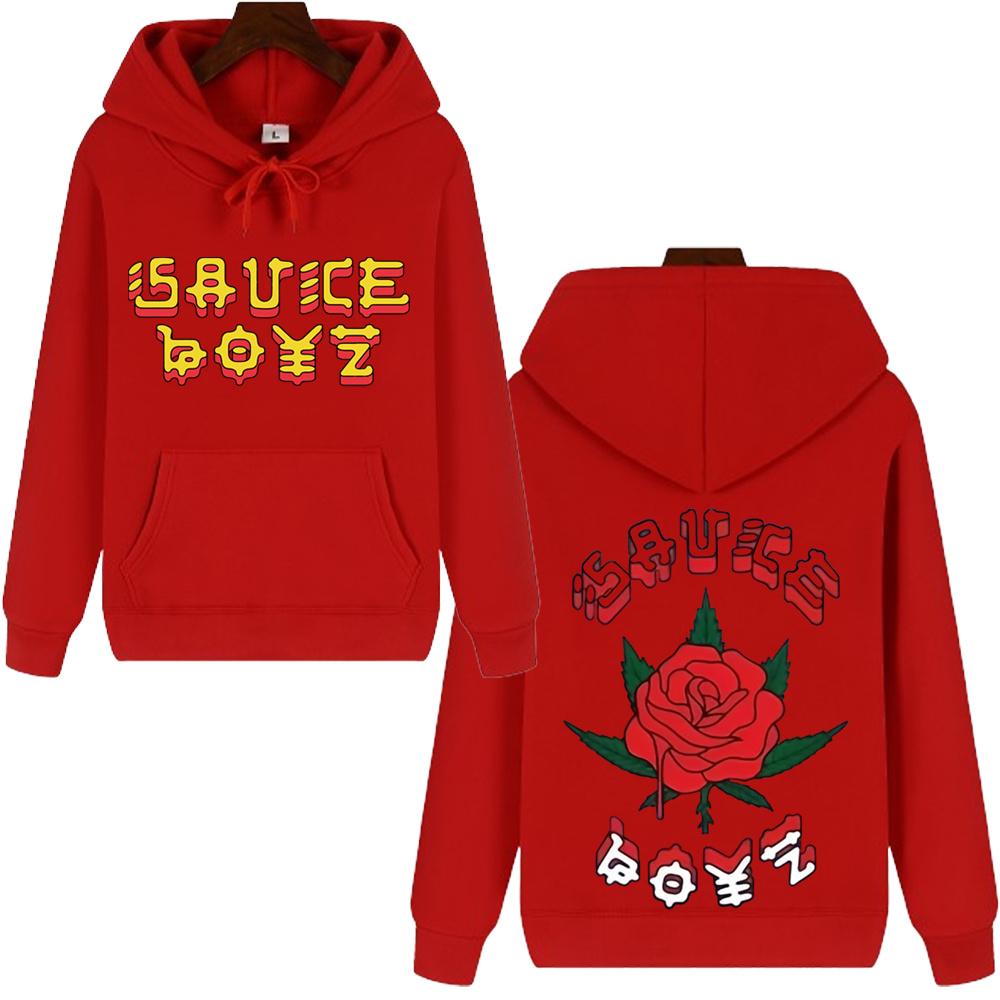 Men Spring And Autumn Long Sleeve Hoodie Fashion Trend Pattern Printed Pullovers Fleece Warm Couple Hoodie Streetwear