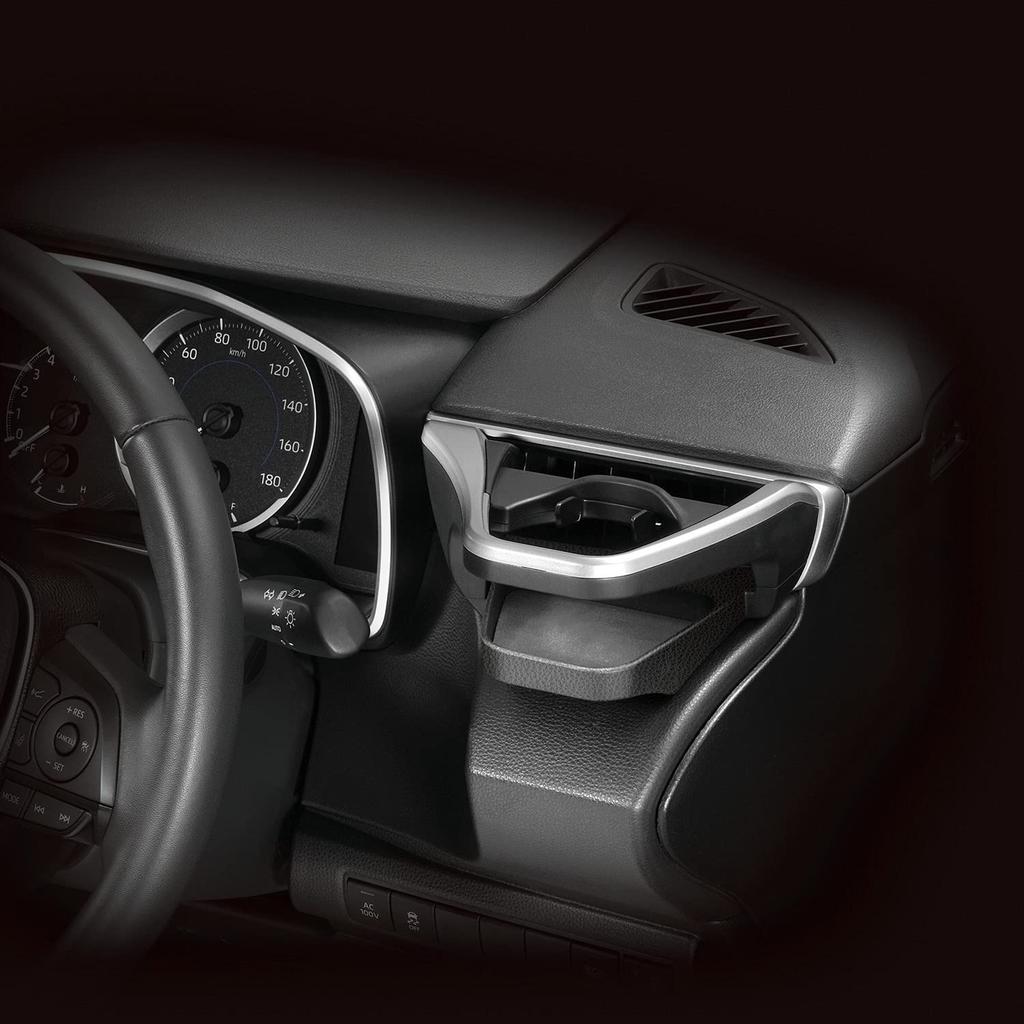 Carmate Car Drink Holder Compatible with Corolla Corolla Touring and Corolla Sport NZ811 [Vehicle-Specific Design] [Driver's Seat] (R1.9~), (R1.9~),