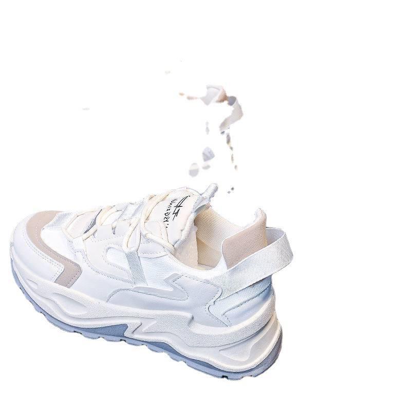 Dad shoes 22 spring new thin thick soles increase student thin sports casual shoes