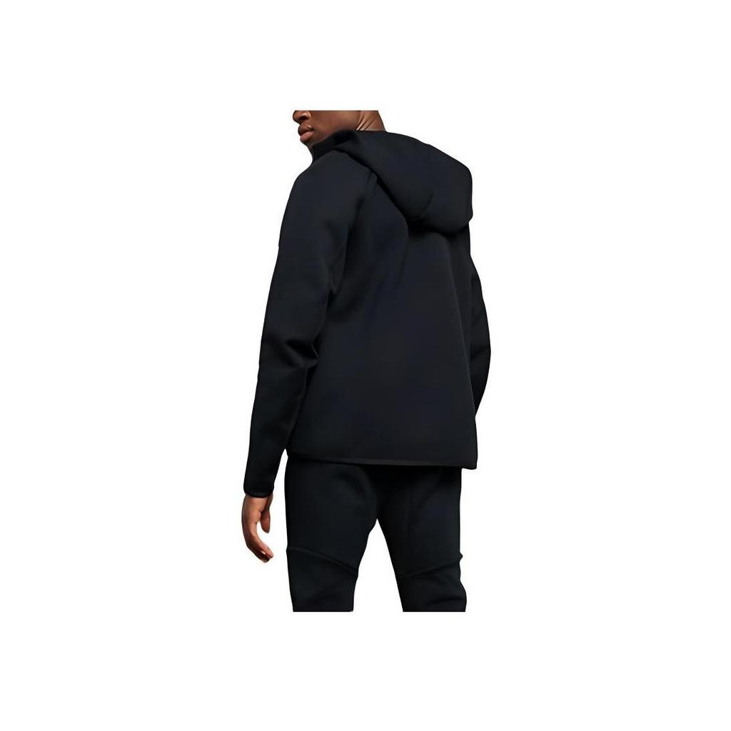 Nike Pánská mikina s kapucí a celopropínacím zipem Sportswear Tech Fleece Černá 928483-010