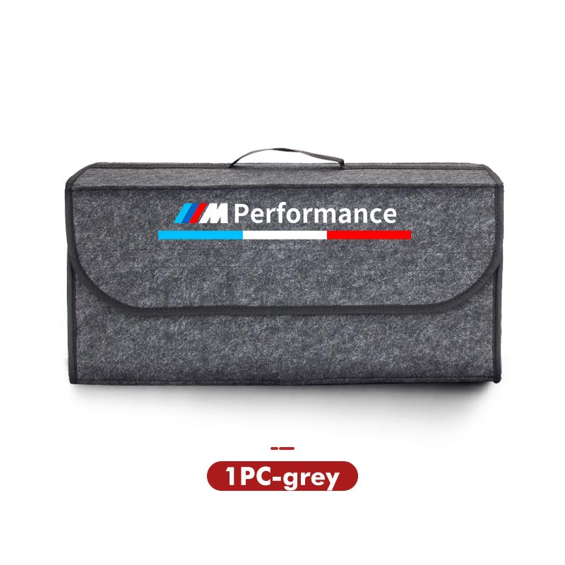 XZFG7 Universal Car Trunk Storage Box Portable Travel Organizer Bag For BMW Performance M Alpina E71 E83 F30 M6 F01 F20 X1 X2 X3