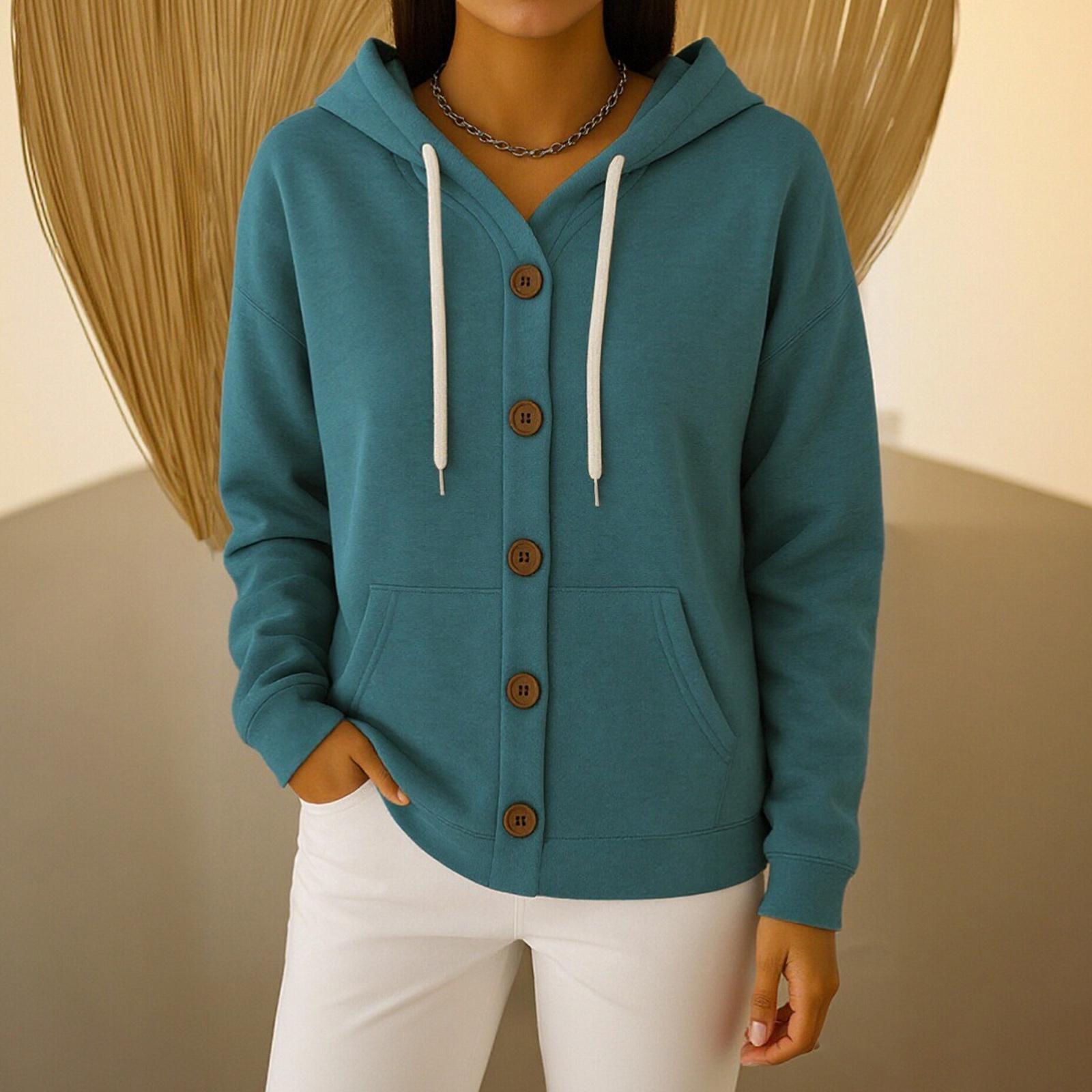 

Женская модная куртка на молнии с длинными рукавами свободного кроя L тёмно-синий