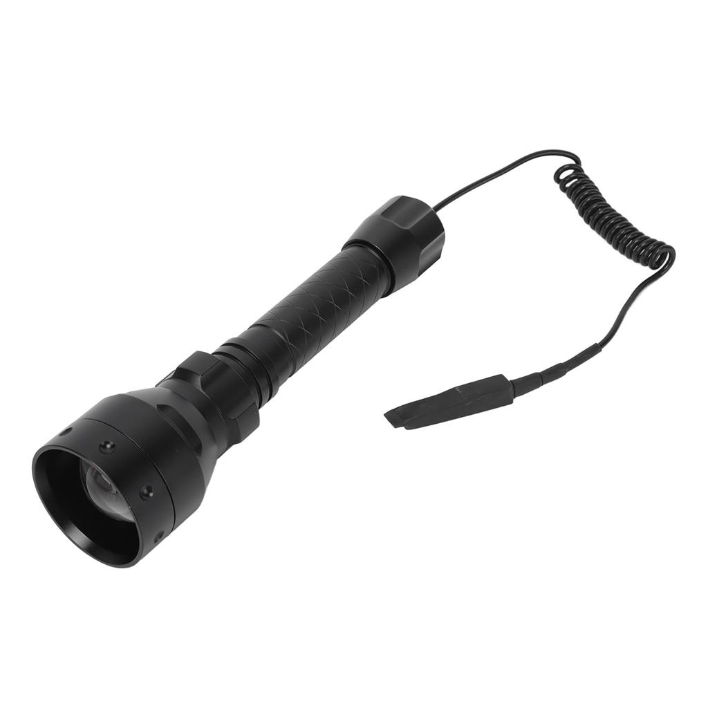 850nm IR Flashlight Zoomable Aluminum Alloy Night Vision Torch for Outdoor Home Use