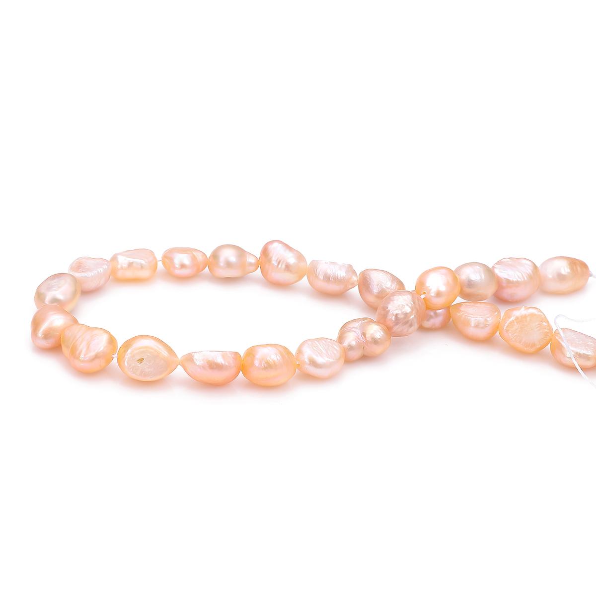 

Натуральный пресноводный жемчуг бусины для DIY ожерелья браслета серег изготовления ювелирных изделий 8-9mm 32pcs розовый