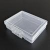 Transparent Box  Anti-scratch Strong And Sturdy Easy to Carry Storage Accessories Empty Mini Clear Organizer Storage Box for Outdoor