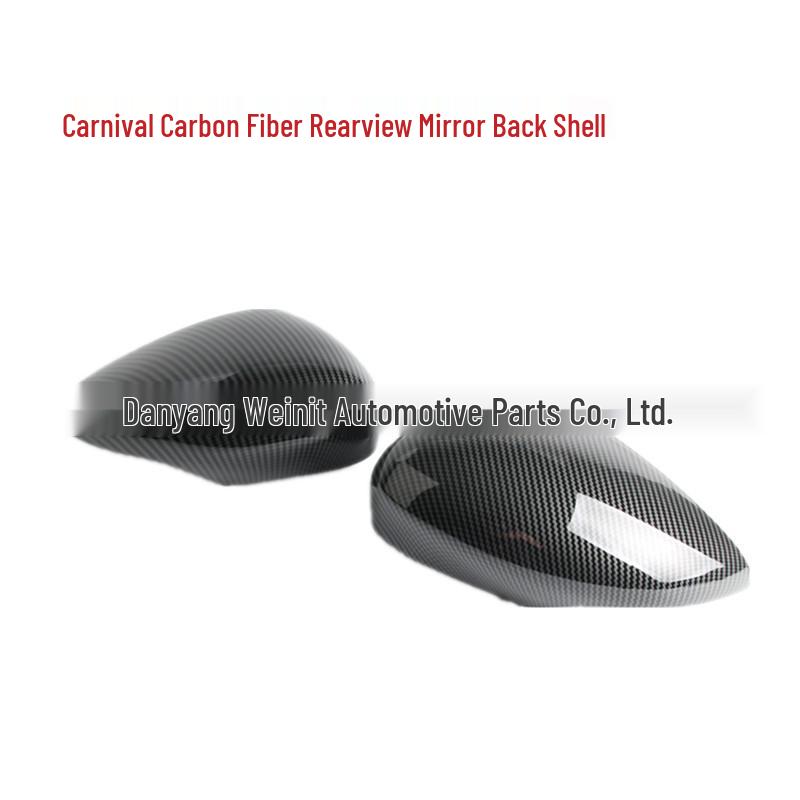 

Compatible Carbon Fiber Rearview Mirror Back Shell for Ford Fiesta - Wear-Resistant