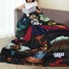The Weeknds Rapper Singer Warm Blanket  Picnic Plush Bedding Throws Aesthetic Couch Chair Flannel Bedspread Sofa Bed Cover