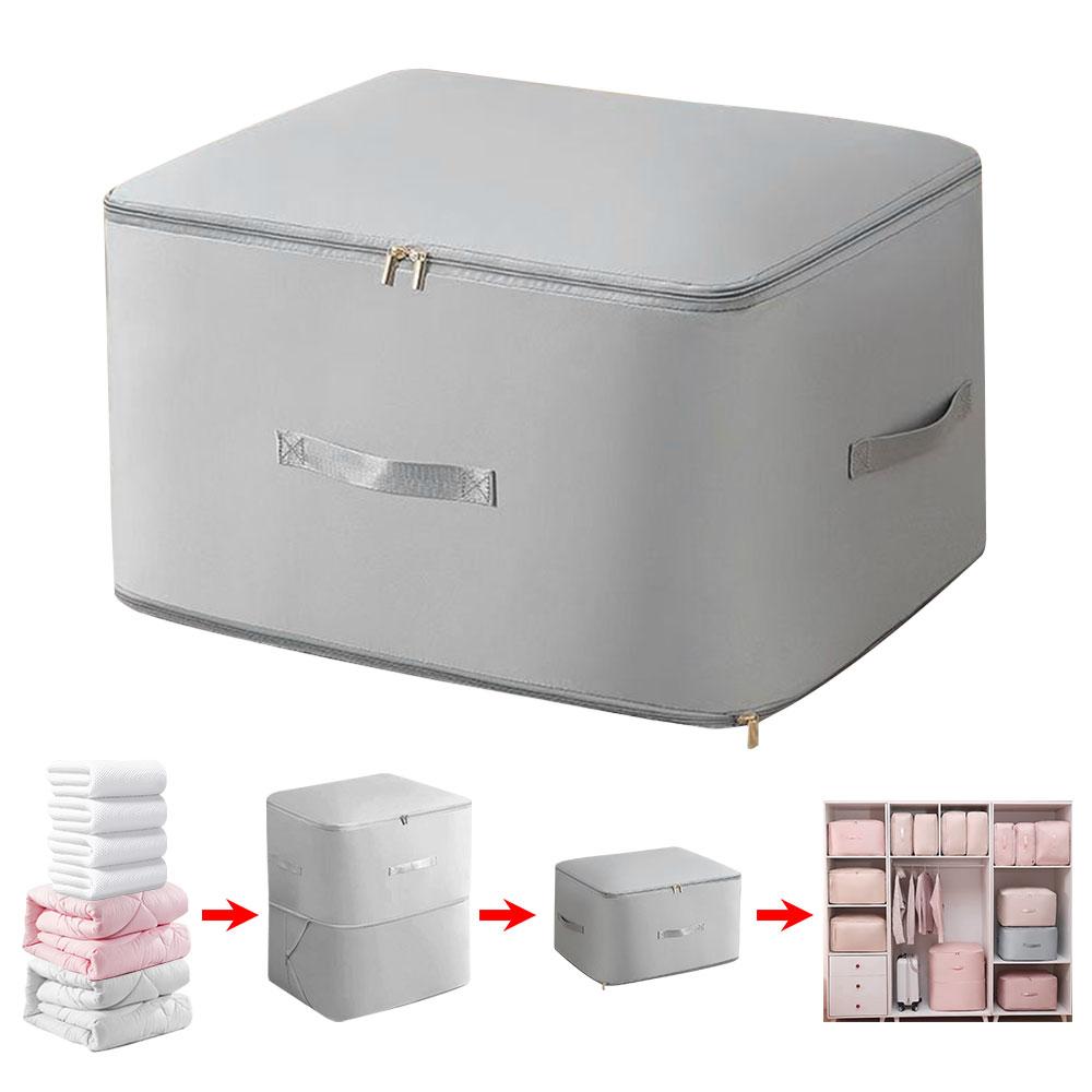 Large Capacity Saving Self Compression Organiser Space-saving Storage Bag Moving Organizer Bags for Comforters Clothes Storage