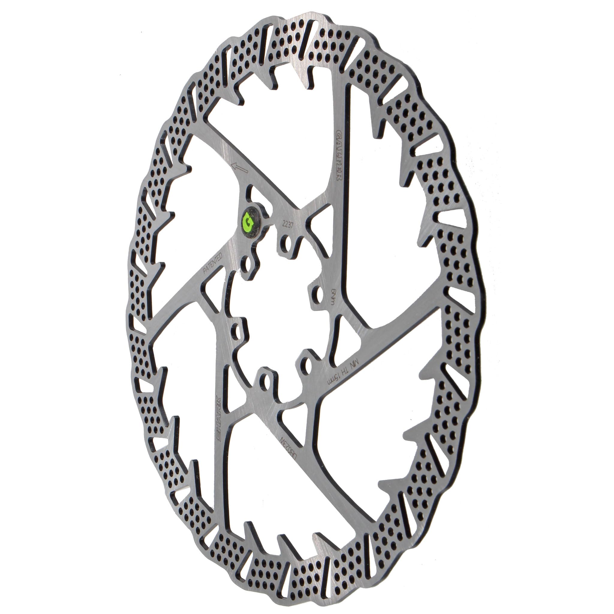 

GALFER BRAKING SYSTEMS Тормозной диск DB022W DISC Shark MTB (6 болтов) 160/1.8мм