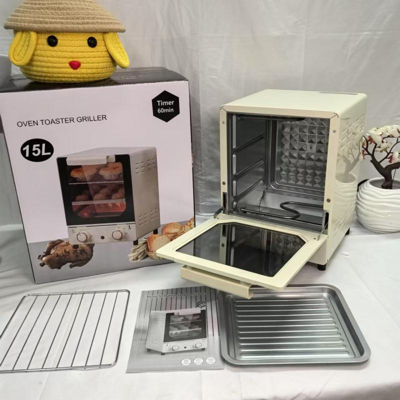 12L Multifunctional Mini Electric Oven for Home Baking