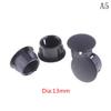 Dia. 5mm-38mm Silicone Rubber Snap-on Blanking Bore Plugs Hole Stopper Round Tube Pipe End Caps Sealing Dust-proof Waterproof