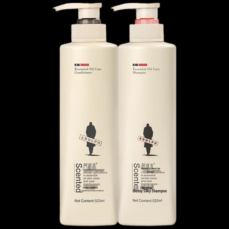 Adolph Luster & Smooth Shampoo & Conditioner Hair Care Set