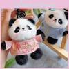 Panda Keychain Plush With Embroidered Details For Collectors And Giftgiving