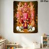 One Piece Luffy Tapestry Wall Tapestry Fashion Print Wallmounted Wall Covering Decoration Atmospheric Background Cloth Work Of Art