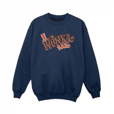 Willy Wonka Boys Bar Logo Sweatshirt