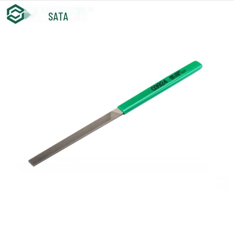 SATA Mini Medium Tooth Flat File 200mm