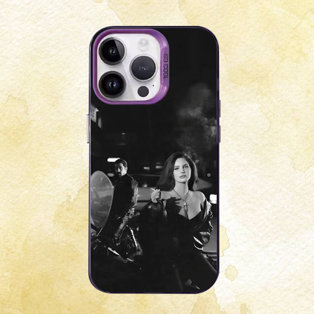 L-Lana Del Rey Singer Phone Case For iPhone 17 16e 16 15 14 13 12 Pro Max X XR XS MAX Back Cover