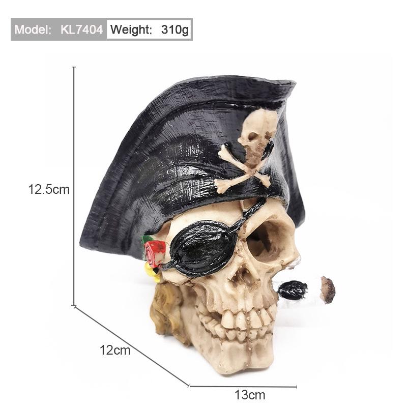 T-Rex Skull & Bone Reptile Tank Decor, Halloween Prop