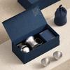OUDON Pure Titanium Travel Tea Set with Borosilicate Glass