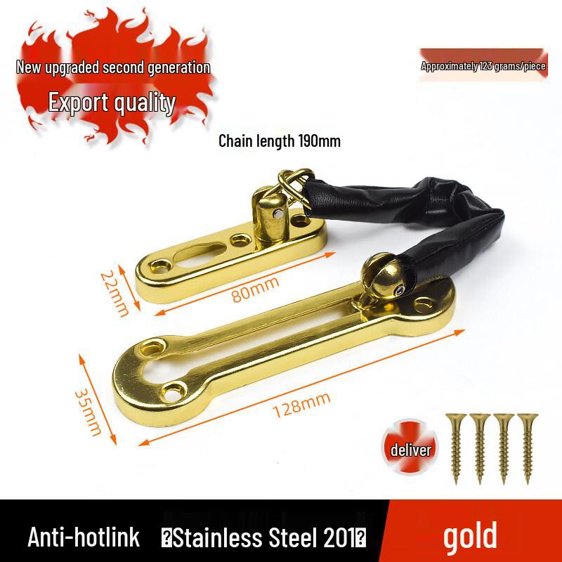 

Stainless Steel Door Security Latch