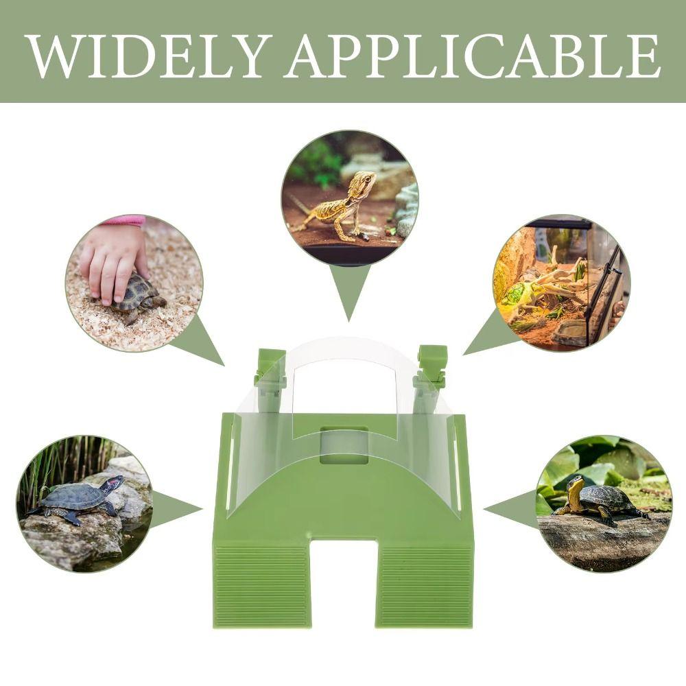 with Hooks Floating Turtle Dock Removable Aquarium Basking Platform  for Reptile Amphibian