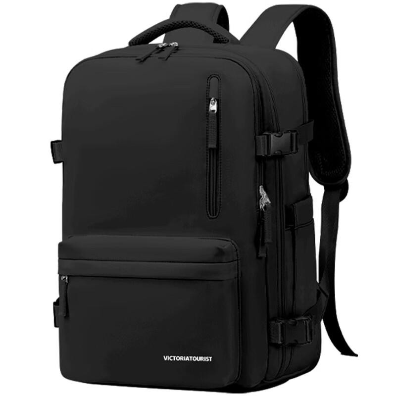 

VICTORIATOURIST Multifunctional Backpack, Travel Bag, Dry And Wet Separation, Large Capacity, Business Trips, 35L чорний