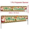 Christmas Outdoor Banner Merry Christmas Decorations For Home 2025 Navidad Kerst Xmas Decor Noel Kerst Happy New Year Gift 2025