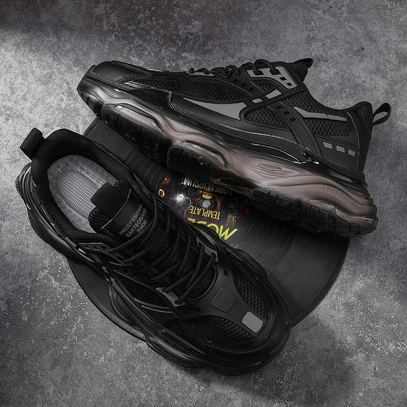 Fashion Men Fashion Trend Thick Soled Mesh Tenis Masulino Comfort Outdoor Casual Versatile Sneakers Breathable Running Vulcanized Shoes