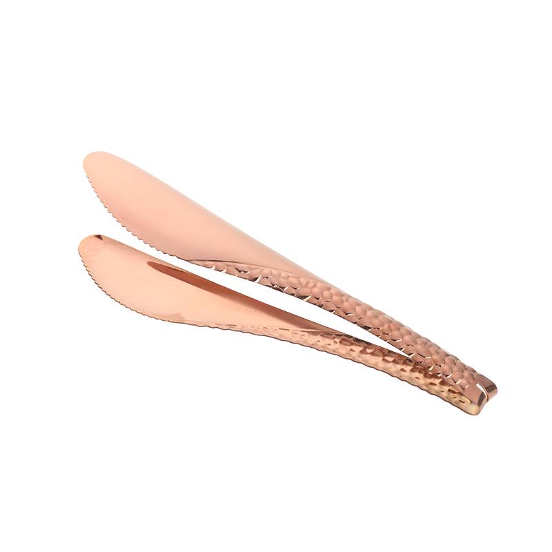 Stainless Steel BBQ & Baking Tongs for Meat, Cake, and Bread