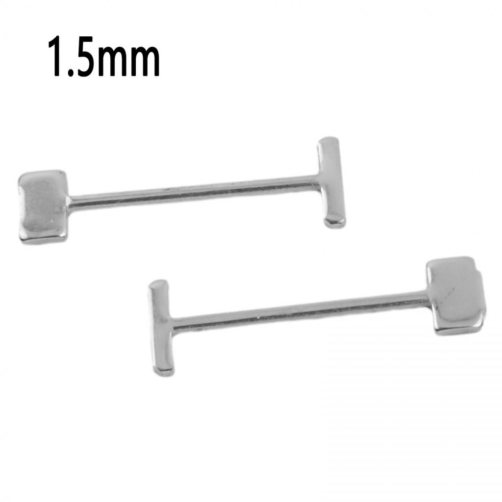 10PCS T-shaped Steel Needle Stainless Steel 0.9mm 1.5mm