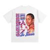 Hot Selling Allen Iverson Poster Graphic Print Short Sleeve Answer American Basketball Cotton Summer Casual Vintage Short Sleeve Loose Oversized Top
