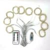 3x1M/3x2M/3x3M LED Fairy Lights Curtain Garland with Remote for Christmas  Year Wedding Party Decoration