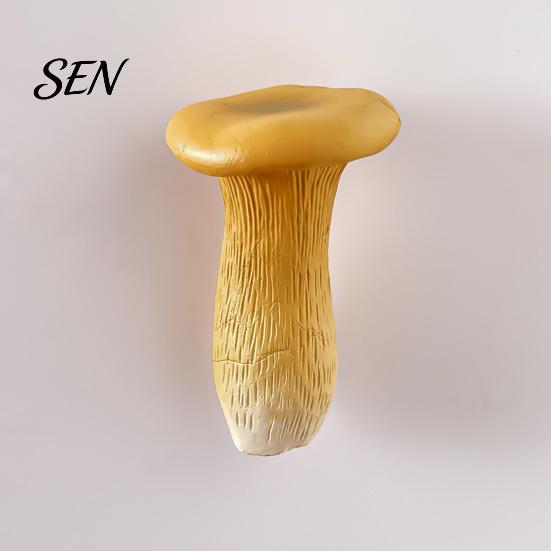 Realistic Mushroom Magnets 3D Refrigerator Magnet, Resin Fake Decorative Forest Theme Kitchen Decor Photo Notes Holder for Whiteboard Cabinet