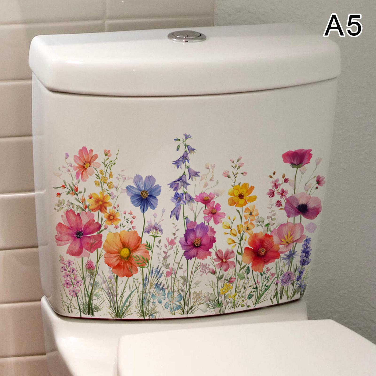 

Различные зеленые растения, цветы, настенные наклейки, декор для ванной комнаты, туалета, наклейки для гостиной, кабинета, украшение дома, самоклеящаяся фреска