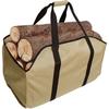 Heavy-Duty Firewood Carrier Bag with Sturdy Handles Large Capacity Log Transporter Scratch-resistant Oxford Cloth
