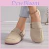Stylish And Comfortable Womens Slip-on Loafers In Classic British Design With Round Toe