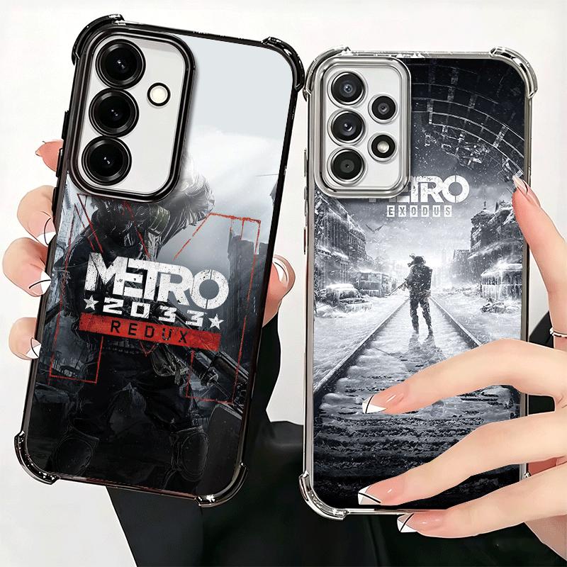 Metro 2033 Soft Phone Case For Samsung A17 A27 A07 A37 A57 A16 A56 A15 A55 A14 A54 A13 A53 A26 A36 A25 A35 A24 A34 A23 A33