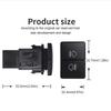 LED Dual Fog Light Switch Radar Parking Sensor Power Headlight Control Button for Suzuki Jimny - Ignis Spacia Speedwings