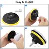 7Pcs/Set 4Inch Car Polishing Waxing Buffing Wheel Pad Car Polisher Kit For Auto Car Paint Care Car-Styling