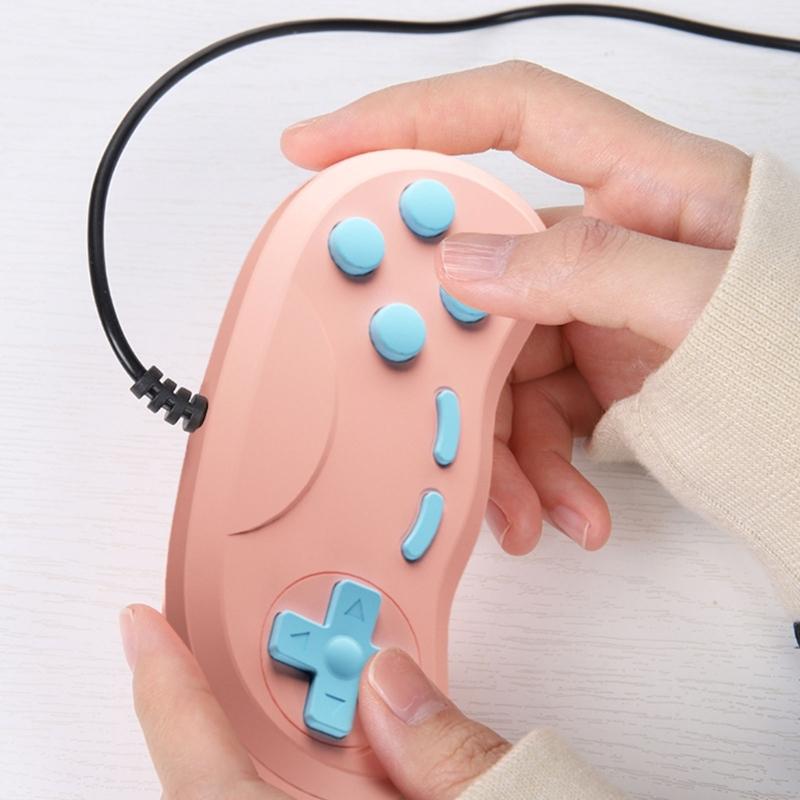 500 in 1 Gamepad with 500 Classical Game 1000mAH Battery Portable Game Console for Kids Adults Support Connecting to TV