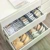 1PC- Closet Organizer for Socks Home Separated Underwear Storage Box 7/9/11 Grids Jeans Bra Organizer Foldable Drawer Organizer