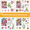 90Pcs Dried Pressed Flowers for Resin Molds Colorful Real Pressed Flowers Natural Dry Pressed Flowers Beautiful Dried Flower DIY