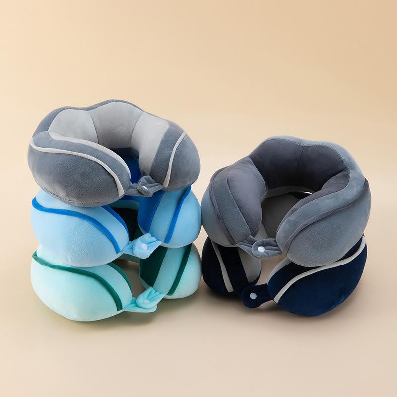 

Hump U-shaped Pillow Neck Pillow Driving Neck Headrest Airplane Travel Portable Pillow 28*28cm